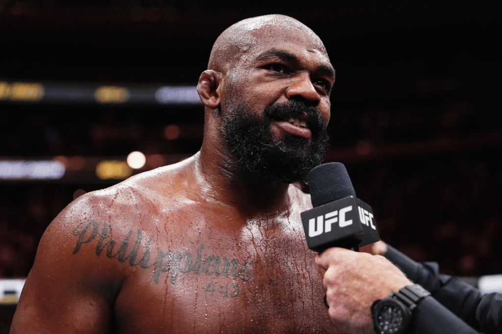 Jon Jones net worth 2025 with UFC championship belts