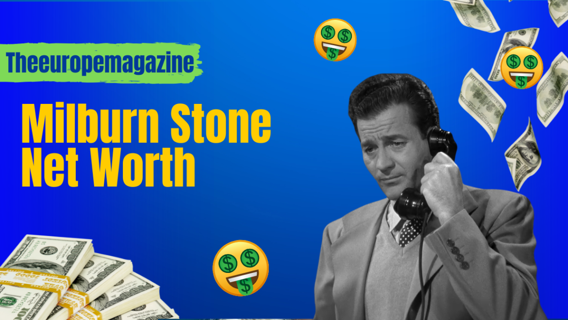 Milburn Stone Net Worth $600,000 shown through his iconic Doc Adams role in Gunsmoke